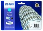 EPSON Ink C13T79024010 79XL Cyan Tower of Pisa