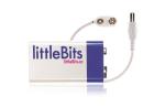 littleBits 9V Battery + Cable (for Power Bit)