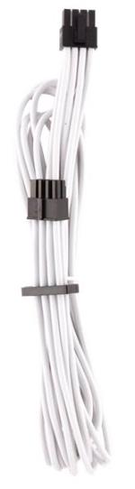 Corsair Premium Individually Sleeved EPS12V CPU cable, Type 4 (Generation 4), WHITE