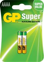 Batteri GP 25A-U2 / AAAA Super, LR61, 2-pack