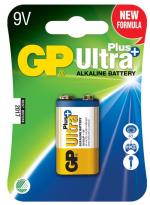 Batteri GP Ultra Plus, Size 6LF22, 9V (1p)