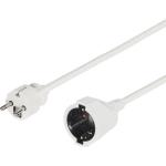 DELTACO Power Cord | Extension cord | CEE 7/7 - CEE 7/4 | 3m | White