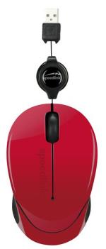 SpeedLink Beenie Mobile Mouse Wired USB /Red