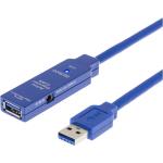 USB 3.0 förlängningskabel 7 m aktiv Typ A hane-hona blå