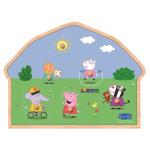 Peppa Pig Shaped Wooden Puzzle - Playground