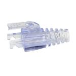 SCP SIMPLY45-BOOT-CAT5E - Snagless Boot/Strain relief for Simply45-CAT5E Plugs Translucent 100 Pcs