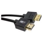 SCP 991UHD Ultra Slim Premium Certified W/Ethernet HDMI Cable 18Gbps 4K60 4:4:4 HDCP 2.2 0.5m