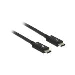 Delock Thunderbolt 3 (40 Gb/s) USB-C cable male -> male passive, 0.5 m, 5A black