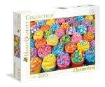 500 pcs. High Quality Collection COLORFUL CUPCAKES