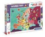 250 pcs Puzzles Kids SuperColor Great People In Europé