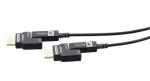 Kramer CLS-AOCH/60, HDMI (M/M), Active Optical 4K Pluggable Cable, Low Smoke & Hal. Free, 10,0m