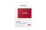 Samsung T7 Portable Metallic Red 1TB