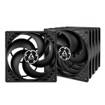 Arctic Cooling P14 Case Fan 140mm w/ PWM control and PST cable 5 pack Black