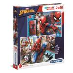 2x60 Puzzles Kids Spider-