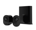 Arlo - Ultra 2 Spotlight Camera 2x Camera Kit - Black