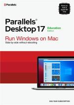Parallels Desktop 17 for Mac Retail Box Education Edition 1 Year Subscription EU