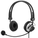 Deltaco HL-7 | Stereo | On-ear | Black