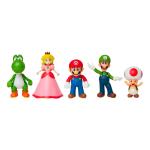 Nintendo - Super Mario & Friends 2,5 Figur 5 Pack