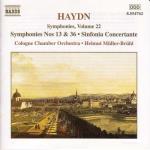 Symphonies Vol 22 Nos 13 & 36