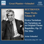 Piano works vol 10 (Artur Schnabel)