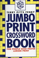 Jumbo print crossword book