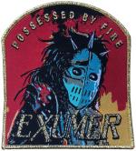 Patch Possessed by Fire Gold Border