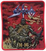 Patch M-16 Red Border (12,4 x 11 C