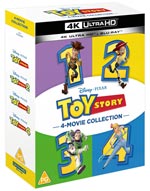 Toy story 1-4 (Ej svensk text)