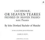 John Dowland - Lachrimae...