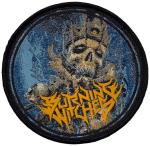 Patch Round Skull (9,7 Cm)
