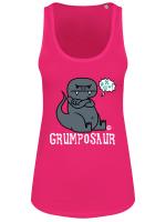 Pop Factory Grumposaur Ladies Raspberry Vest [Medium (UK 10 - 12)]