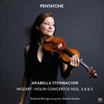 Violin Concertos 3-5 (Steinbacher)