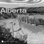 Alberta / Wild Roses Northern Lights