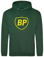 BP Classic logo / Klassiskt grön - L (Hoodie)