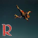 R is for Rocket (Coke Bottle Clear)