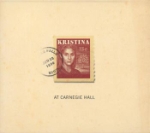 Musikal: Kristina / At Carnegie Hall
