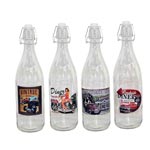 Retro Flaskor 1 liters 4-pack
