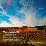 Symphonies Nos 1 & 4 (Gardiner)