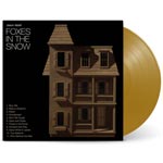 Foxes in the snow (Metal gold)