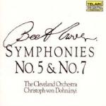Symphonies Nos 5 & 7 (Von Dohnanyi)