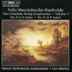 Complete String Symphonies Vol 3