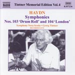 Symphonies Nos 103 & 104 (Tintner)