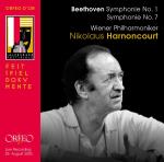 Symphonies Nos 1 & 7 (Harnoncourt)