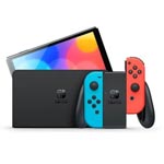 Nintendo Switch OLED Basenhet - Röd/Blå