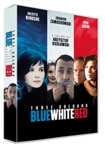 Three colours box - Blue/White/Red
