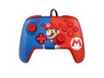 Faceoff Deluxe+ Audio Wired Controller - Mario