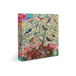 eeBoo - Puzzle 1000 pcs - Songbirds Tree