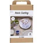 Craft Kit - Resin Casting - Round Tray with Marbling