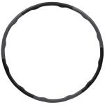 Inshape - Fitness Hulahop Ring Ø 100 cm - Black/Grey