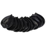 Pawz - Dog shoe L 10.2cm black 12 pcs